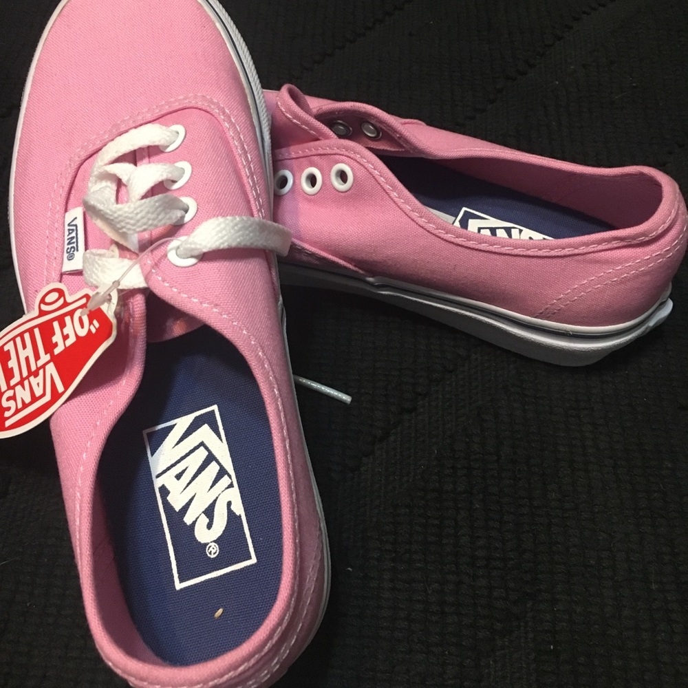 NWT VANS Authentic  Pink children’s  Shoes.
